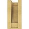 Ekena Millwork 4"W x 4"D x 8"H Wide Alpine Rough Cedar Woodgrain TimberThane Corbel, Primed Tan CORUR04X04X08ALPRCPR - alternate 5